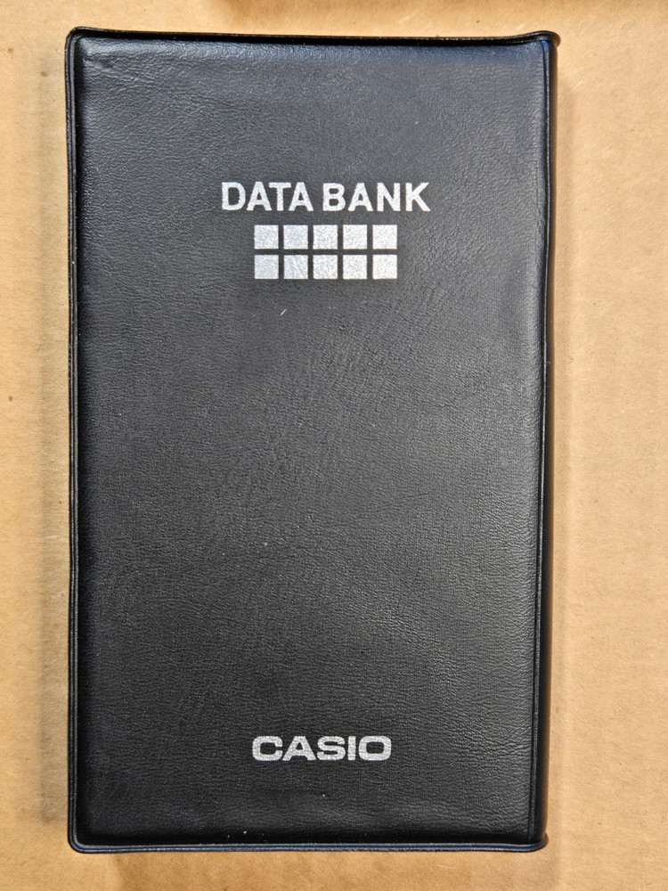 Casio PF-3200 DATA BANK Super Memory Computer / Calculator MINT in Box Works