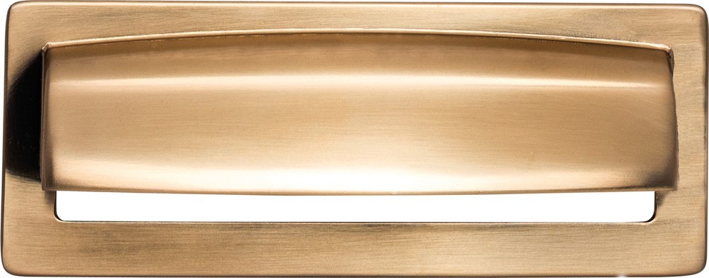 Top Knobs TK937HB Hollin Cup Pull 3 3/4" (c-c) Honey Bronze