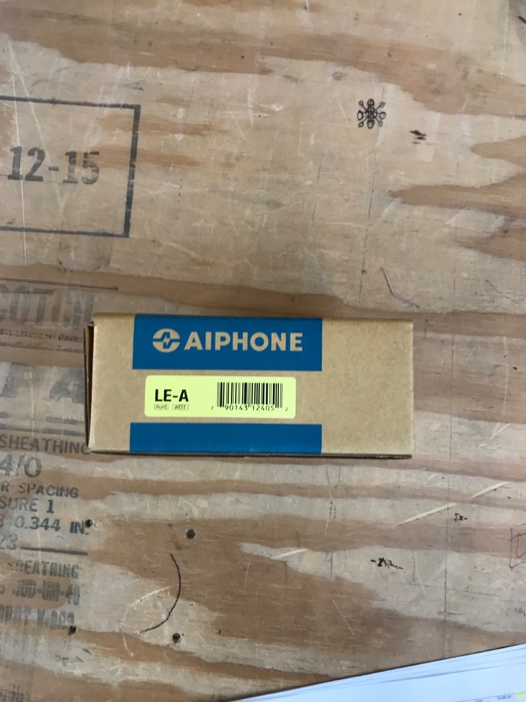 AIPHONE LE-A Audio Sub Station,12VDC 36TT32