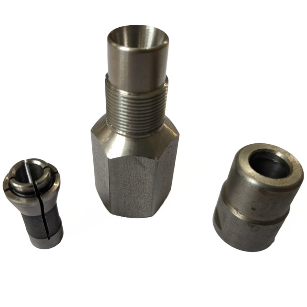 Flapper Adapter 5/8 UNC Thread with 1/4" Collet