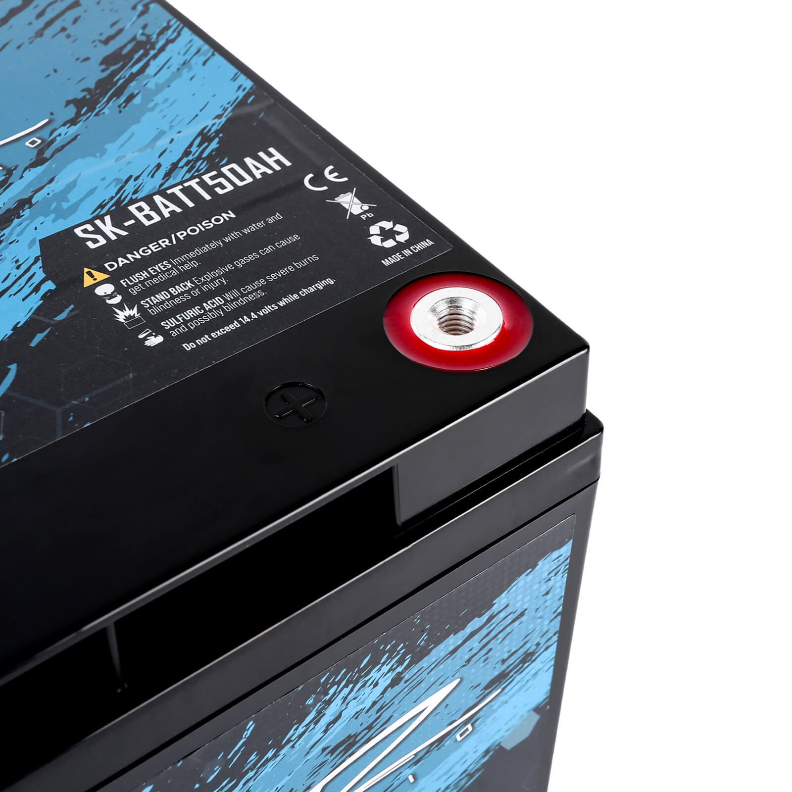 NEW SKAR AUDIO 12V 50Ah AGM HIGH PERFORMANCE CAR AUDIO BATTERY | SK-BATT50AH