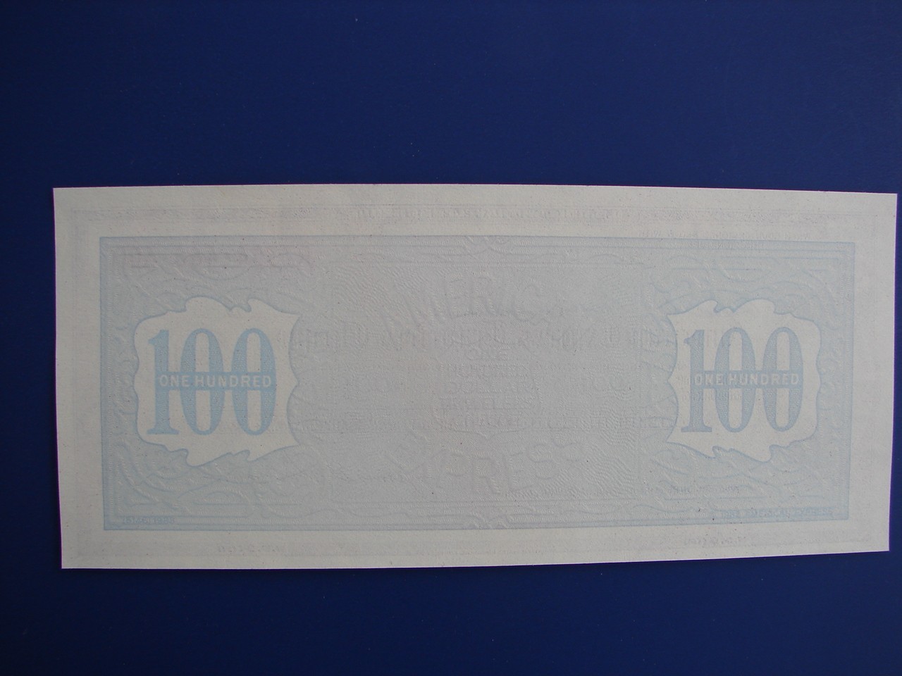 Vintage American Express Travelers Check Cheque $100 US Dollars Unused MINTY 600