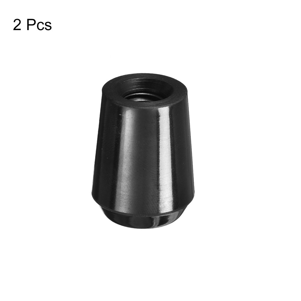 M10x32mm Female Threaded Hand Knobs Tapered Insert Handles for Mechanical, 2Pcs