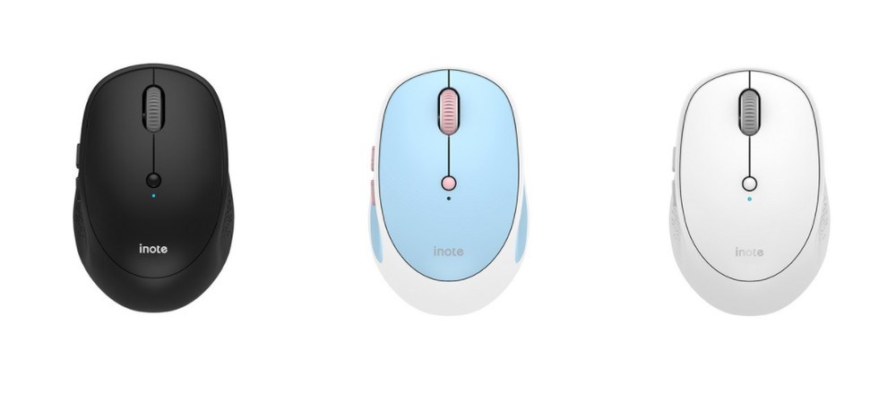 iNote Multi Pairing Bluetooth 5.0 Wireless Mouse FS-508RB