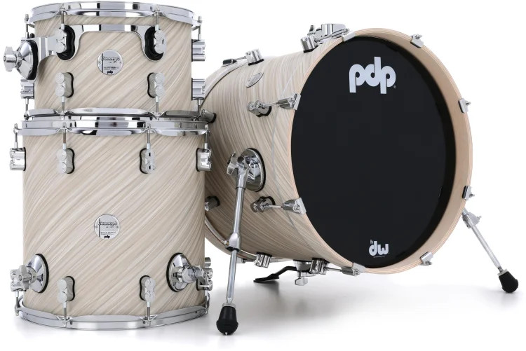 PDP Concept Maple Bop 3-piece Shell Pack - Twisted Ivory