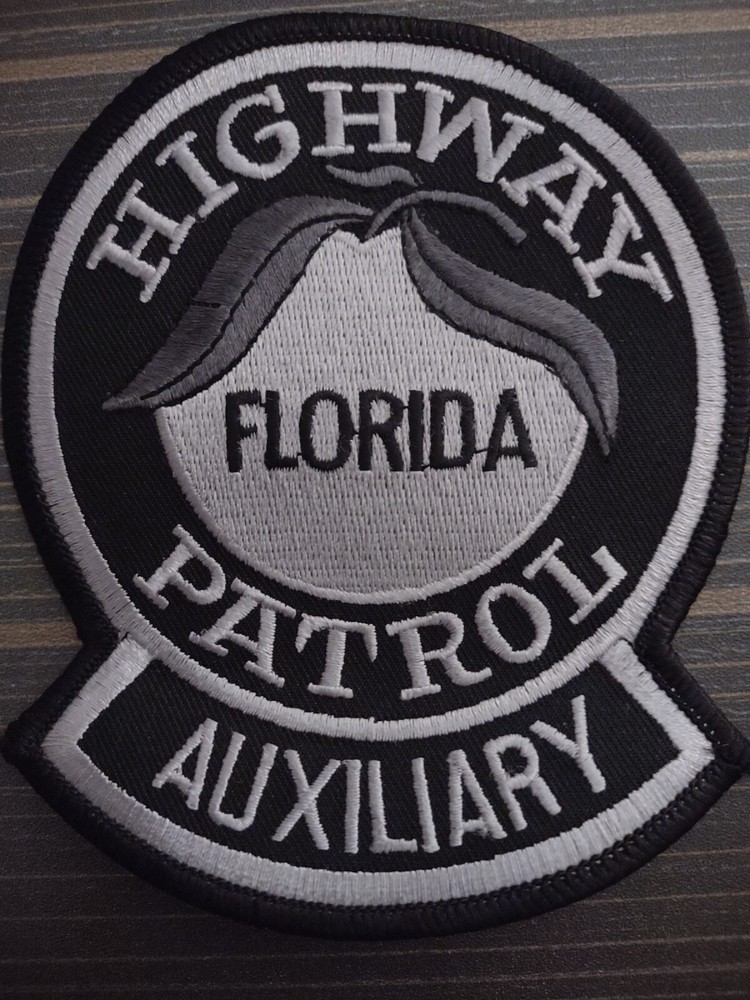 Florida Highway Patrol Auxiliary Patch *New*