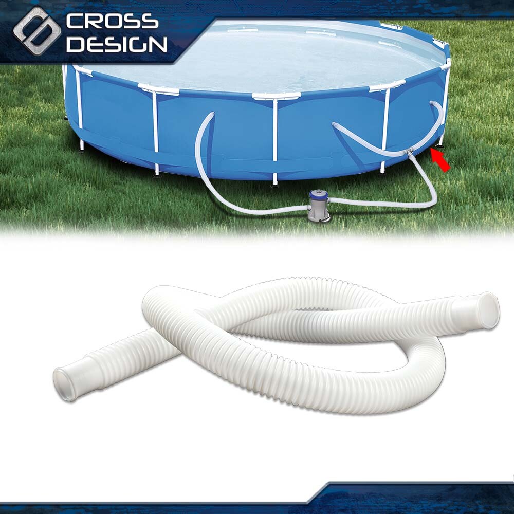2PCS For Intex 1.25" Diameter Accessory Pool Pump Replacement Hose - 59" Long