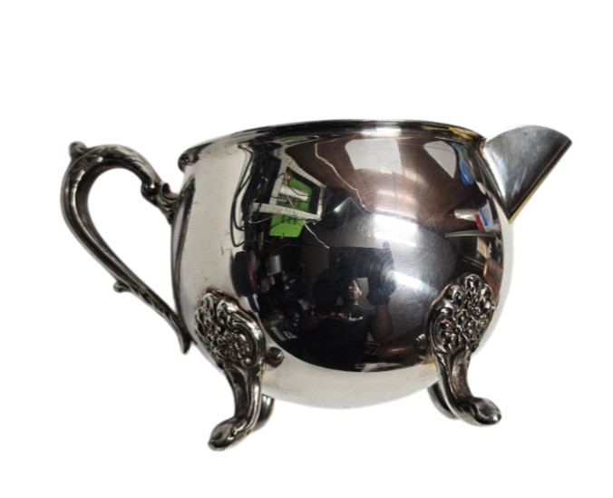 Vintage Leonard Silverplate Creamer