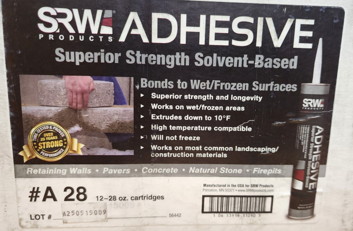 SRW Products Superior Strength Solvent Based Adhesive 28oz Tube (Qty 12) *PS