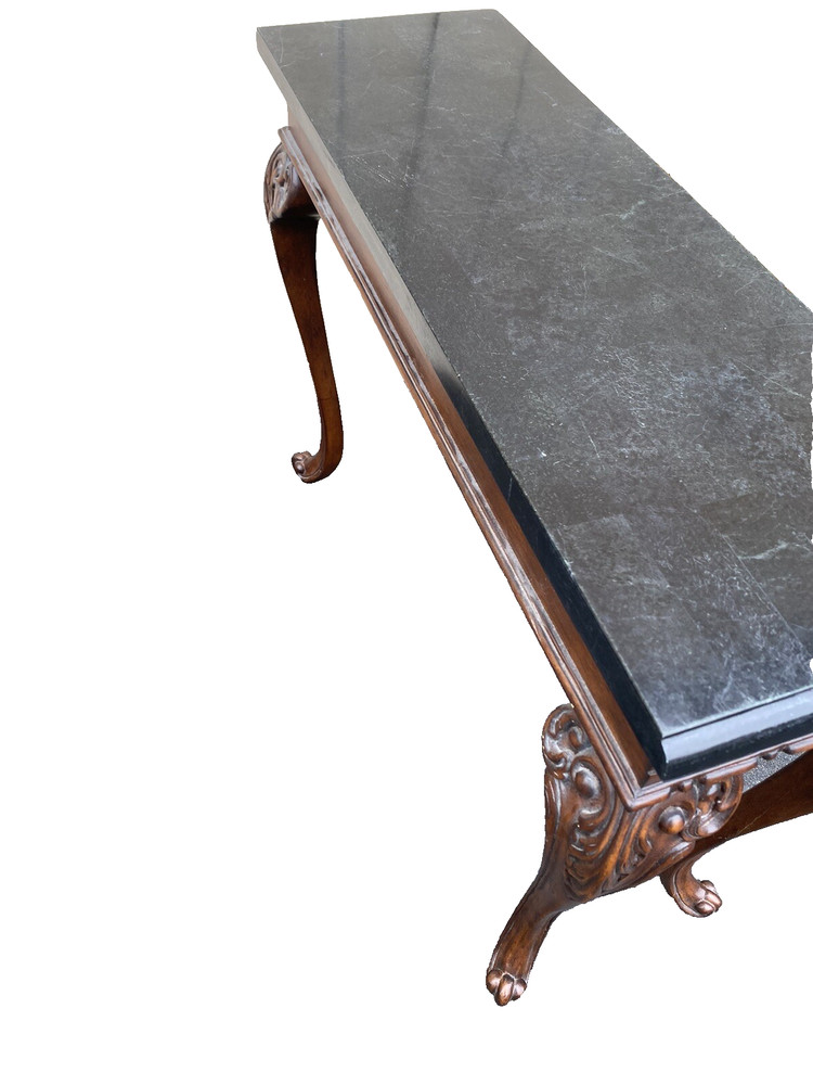 65363 Marble Top Console Table Stand