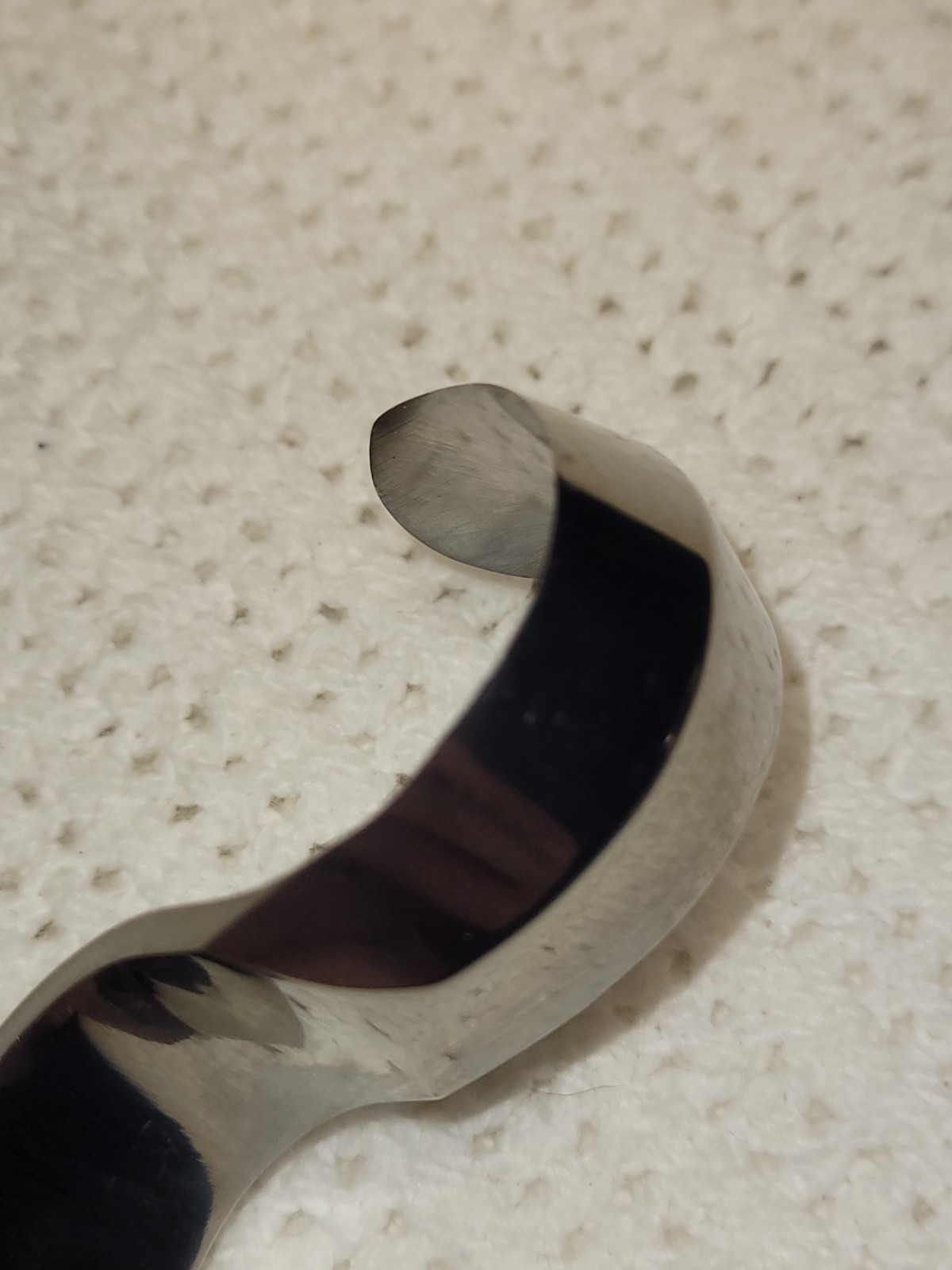 Narex spoon carving knife (model 822103) featuring a double-edged blade