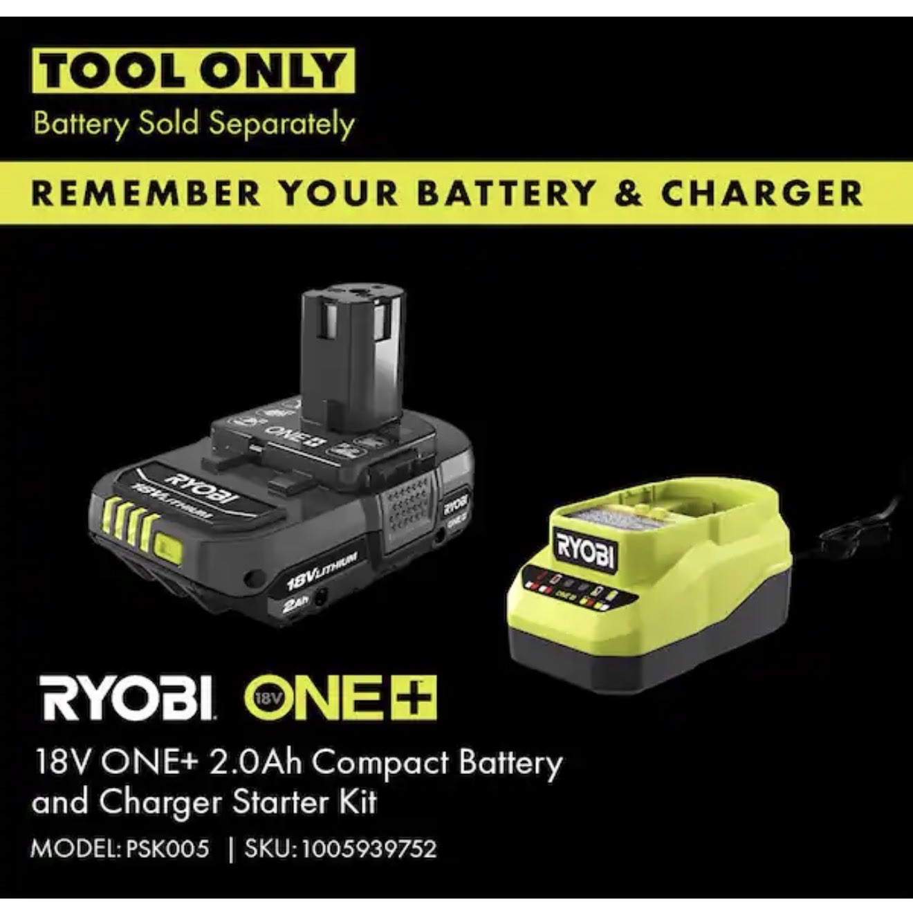 RYOBI ONE+ 18V Cordless Pruner (Tool Only) - P2504VNM