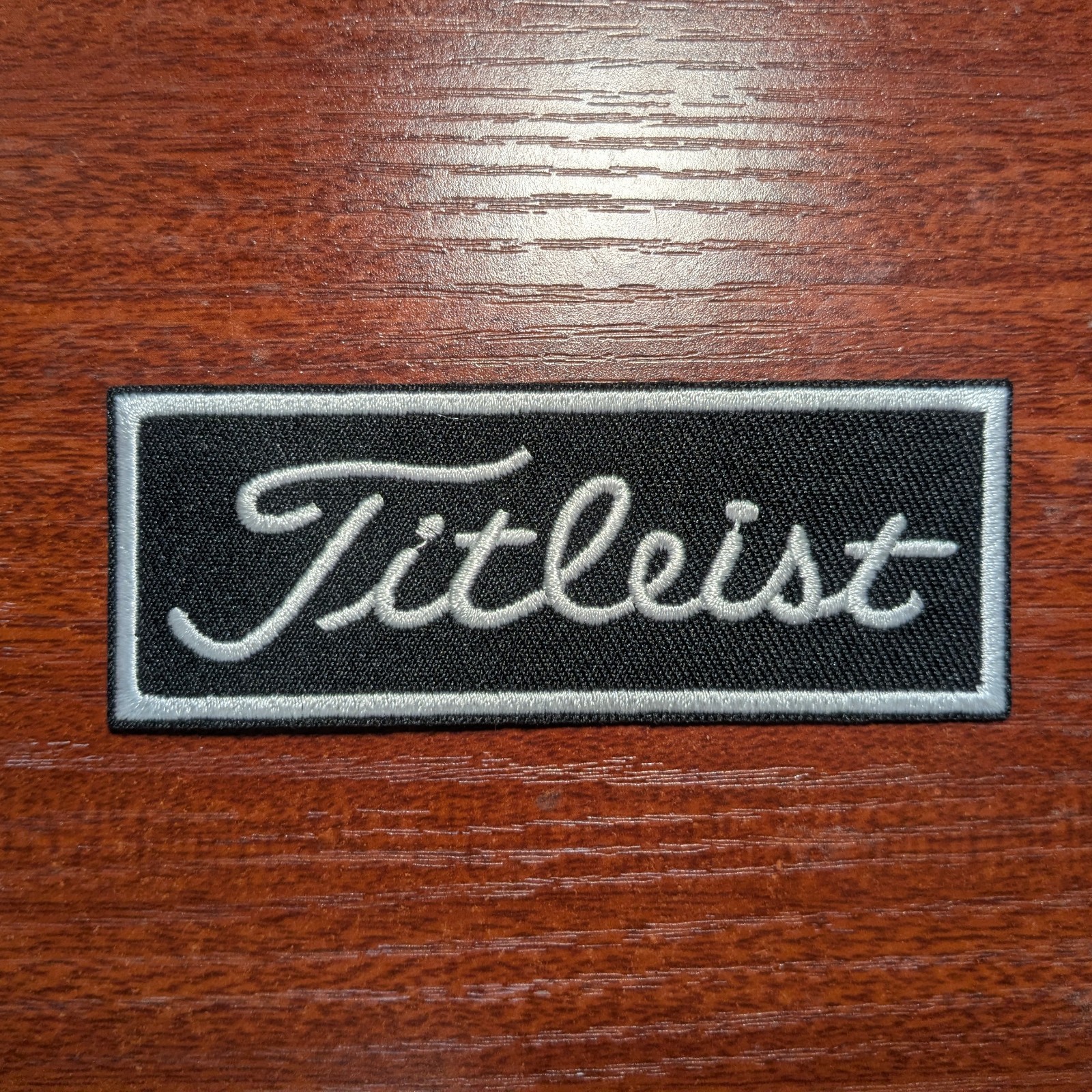 Titleist Golf Fan Patch Sports Embroidered Iron On Badge 1.5x4"