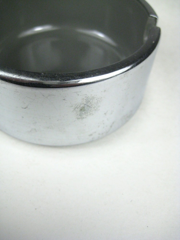Stierlen Ashtray Patent Date 1978 Gray Silver