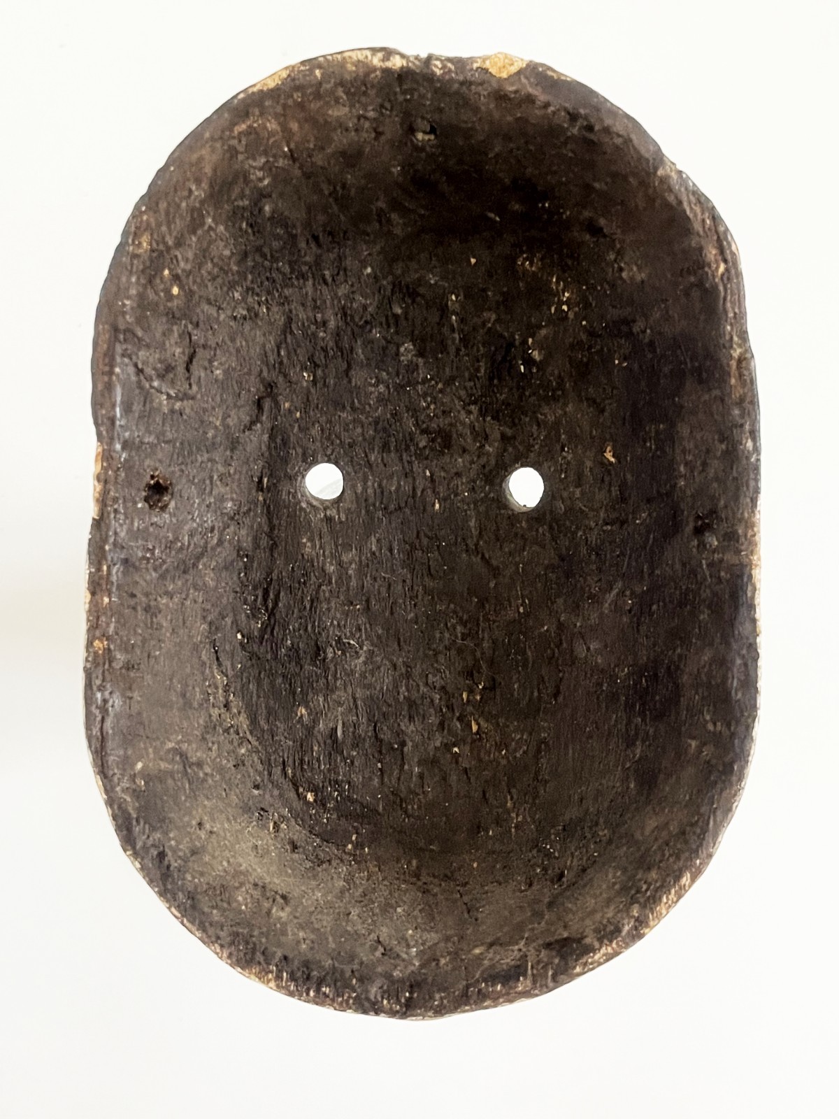 VTG MEXICAN HIDALGO JUANEGRO CUANEGRO JUAN NEGRO FOLK ART HAND CARVED DANCE MASK