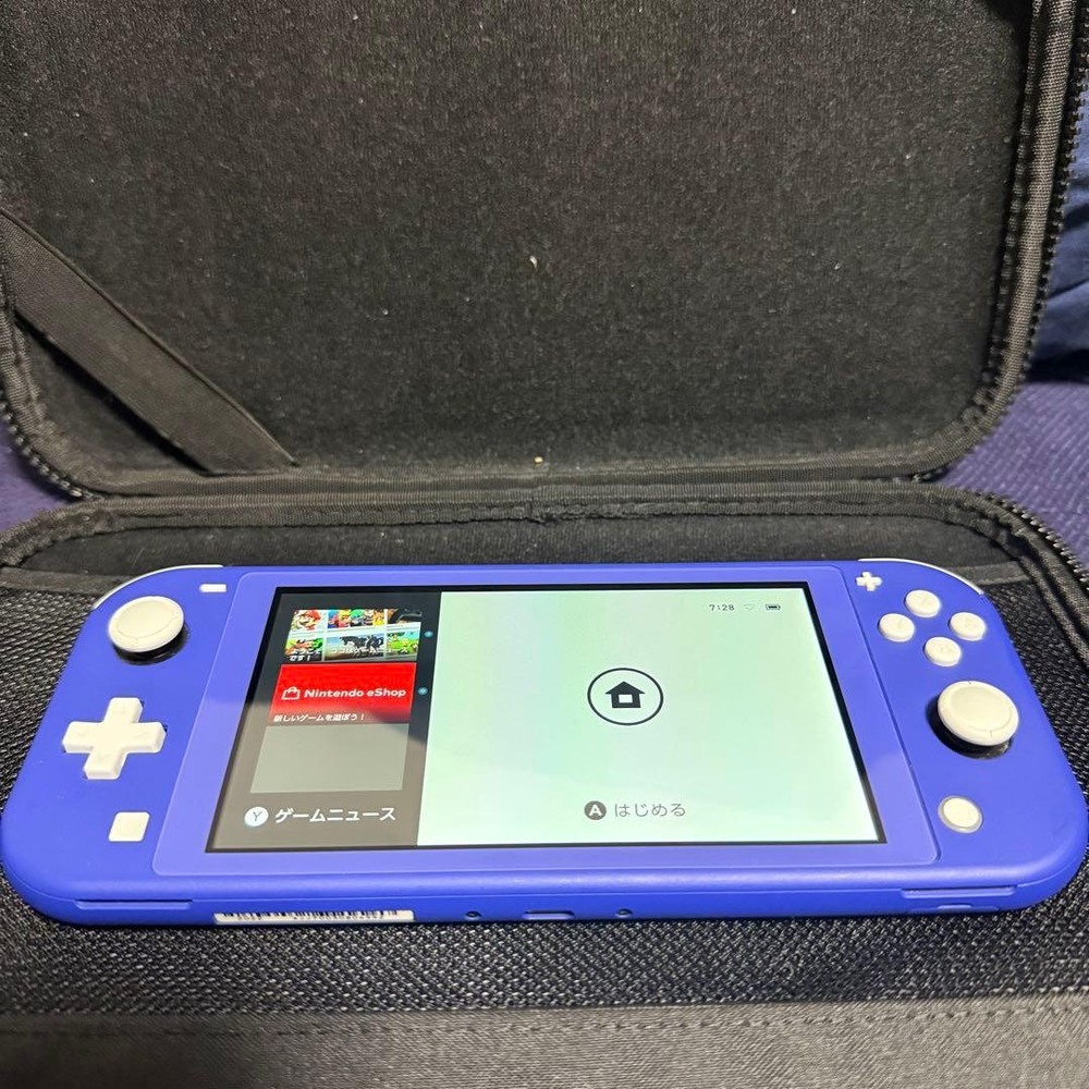 Nintendo Switch Lite Blue excellent condition