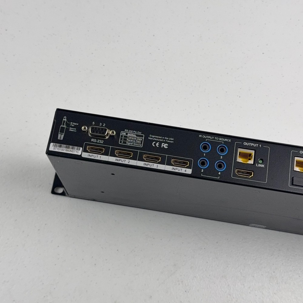 Binary B-500-MTRX-230-4x4 HDMI 4x4 Matrix Replacement Switcher TESTED WORKING