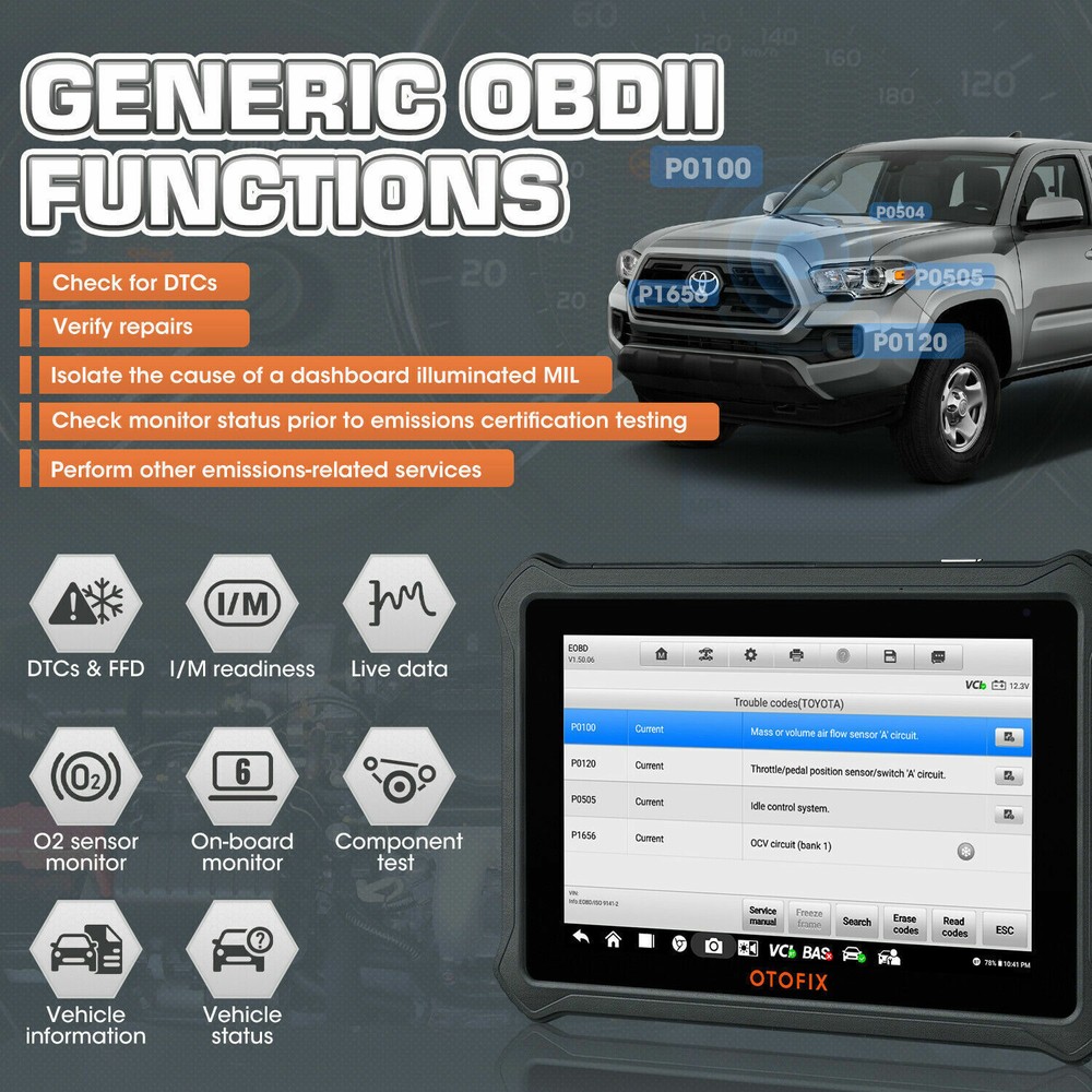 2024 OTOFIX D1 Lite Full System Car Diagnostic Automotive Key Coding Scaner Tool