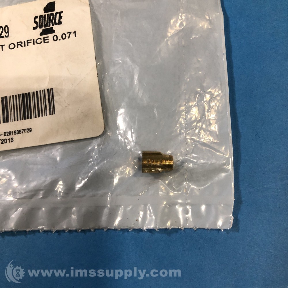 Source 1 S1-02919387029 Refrigerant Orifice FNFP