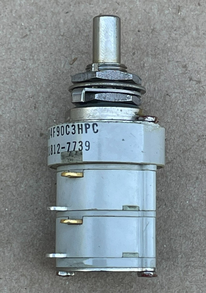 Janco 4M90F1-2N2 Rotary Switch, 2 Amp / 115 VAC SR04F90C3HPPC