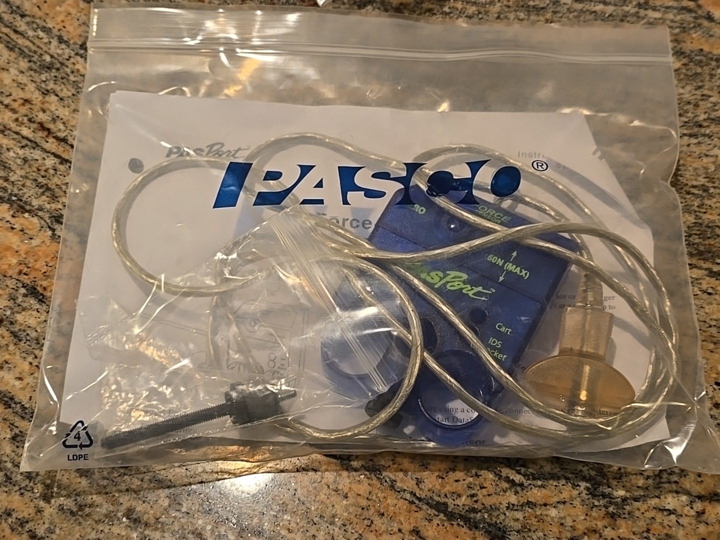 Pasco Scientific Force Sensor Pasport PS-2104