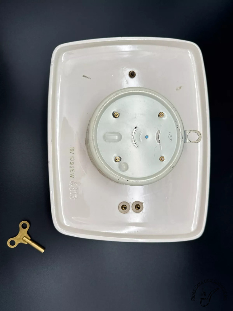 Vintage Junghans Wall Ceramic Mechanical Clock