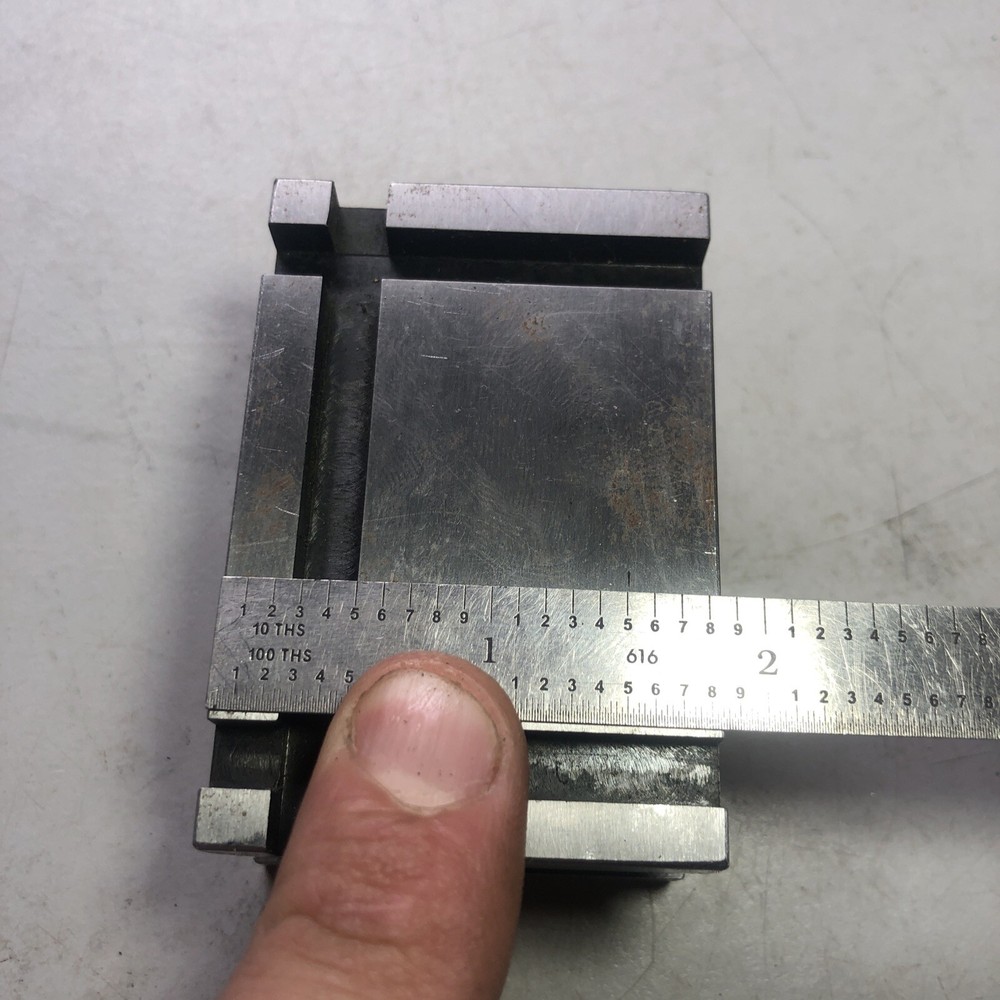 2 Sided Tool Makers V Block Footed V Block Small V Block