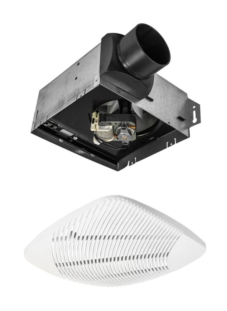Bathroom ceiling exhaust fan 70/CFM NuVent