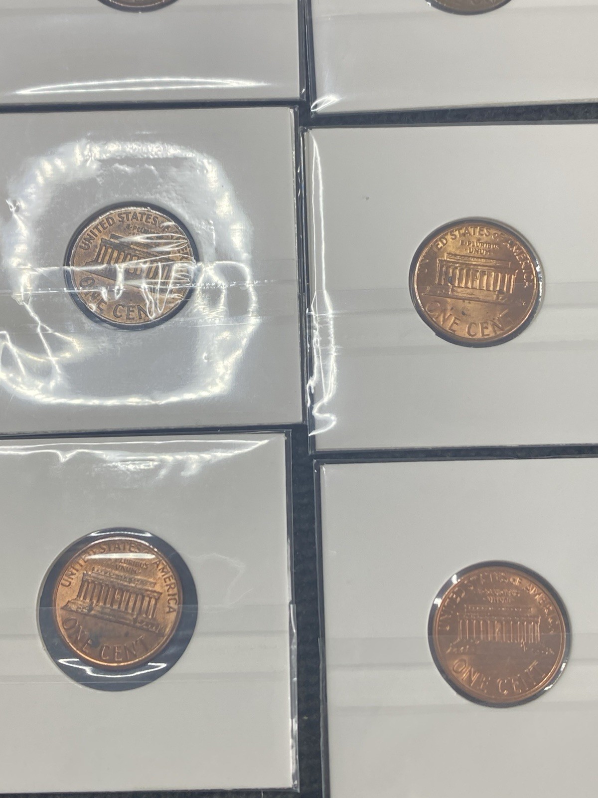 LINCOLN CENT Lot of 10 Red BU 1994-2022 And A Lot of 12 1964-1994 Error Coins