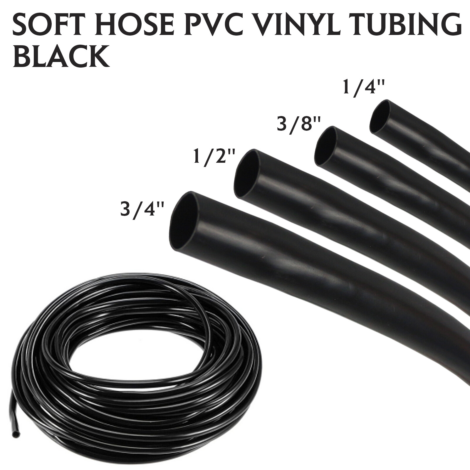 Black PVC Insulation Sleeves for Electrical Wire Protection Durable & Flexible