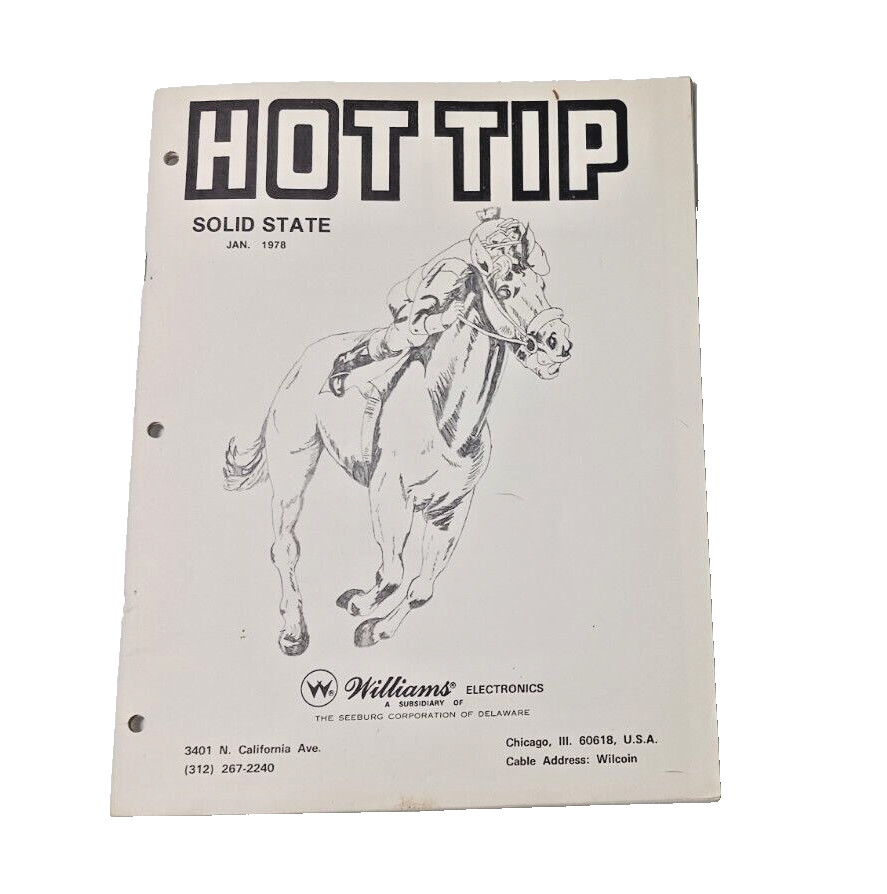 HOT TIP SS Manual-Williams