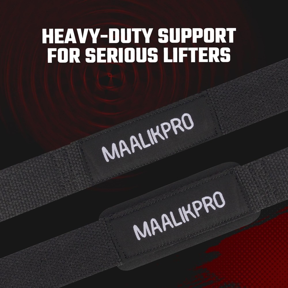 Weight Lifting Straps | Wrist Lifting Strap Black
