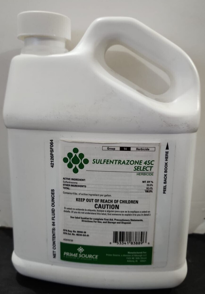 PRIME SOURCE SULFENTRAZONE 4SC SELECT  ~ 64 fl.oz.