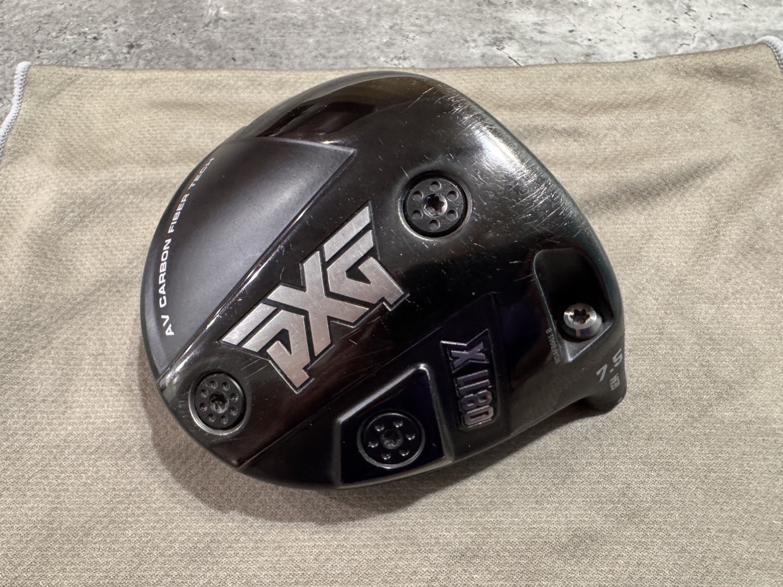 PXG 0811 X GEN4 Driver Head 7.5 RH With Head Cover