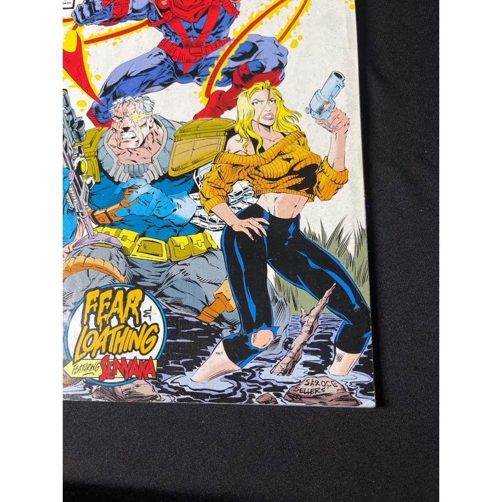 Marvel Comics Cable 12 Direct Edition Fear Loathing Featuring Stryfe 1994