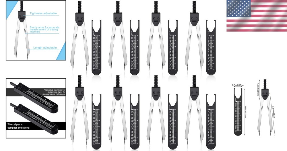 EKG Measuring Tool with Ruler - Electrocardiogram Drafting