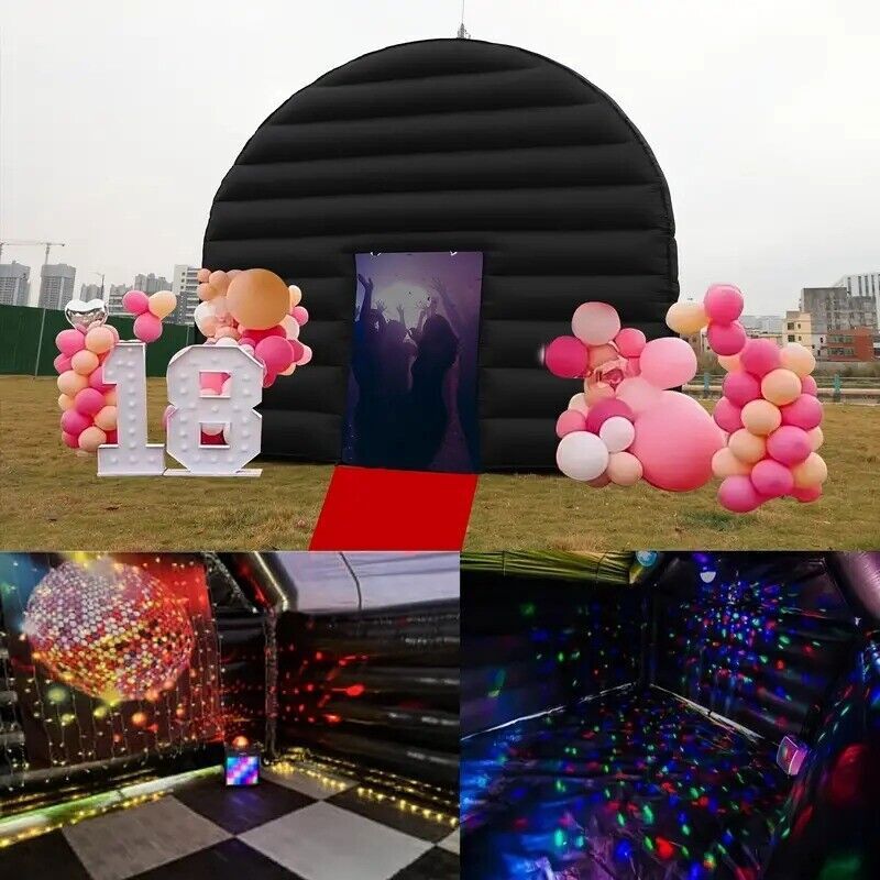 15x15x14ft Inflatable NightClub Square Gazebo Outdoor Party Tent With Blower