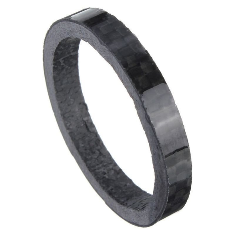 5Pcs Carbon Fiber Headset Spacers Set Threadless Front Stem Fork