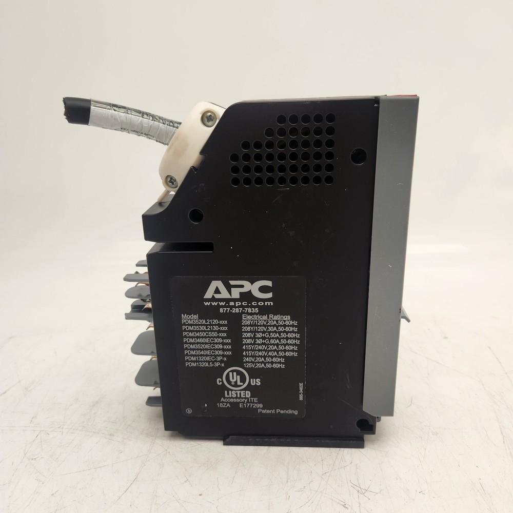 APC PDM3520IEC309-1040 IT Power Distribution Module | Cut Cord, Untested