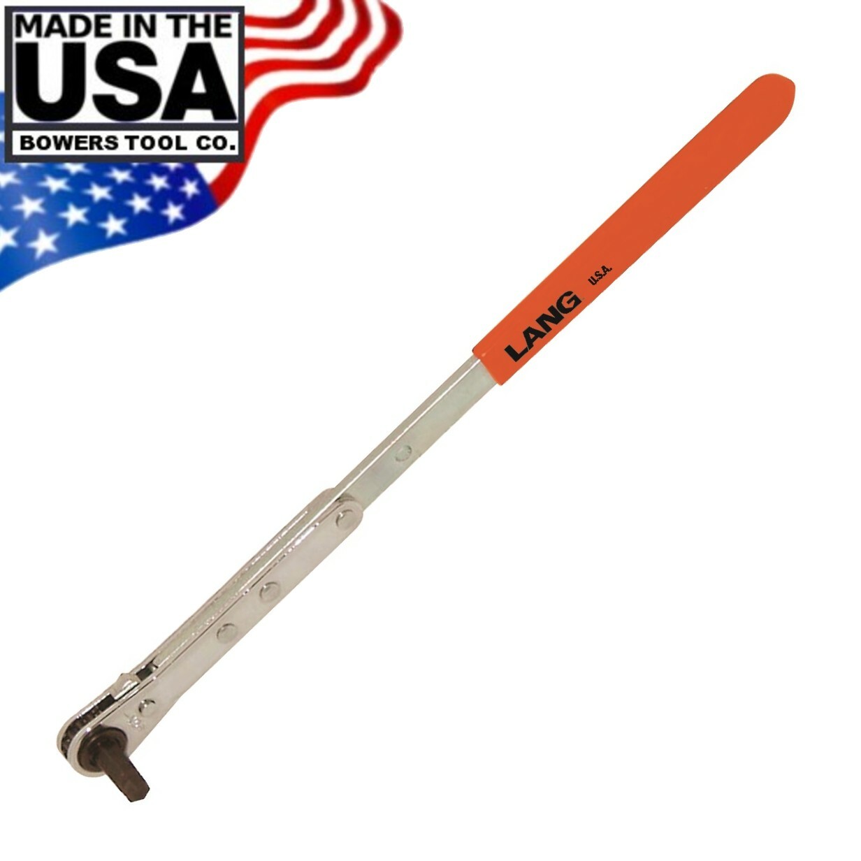 Lang Ratcheting Intake Manifold Wrench for Harley Davidson Motorcycles 1/4" 5530