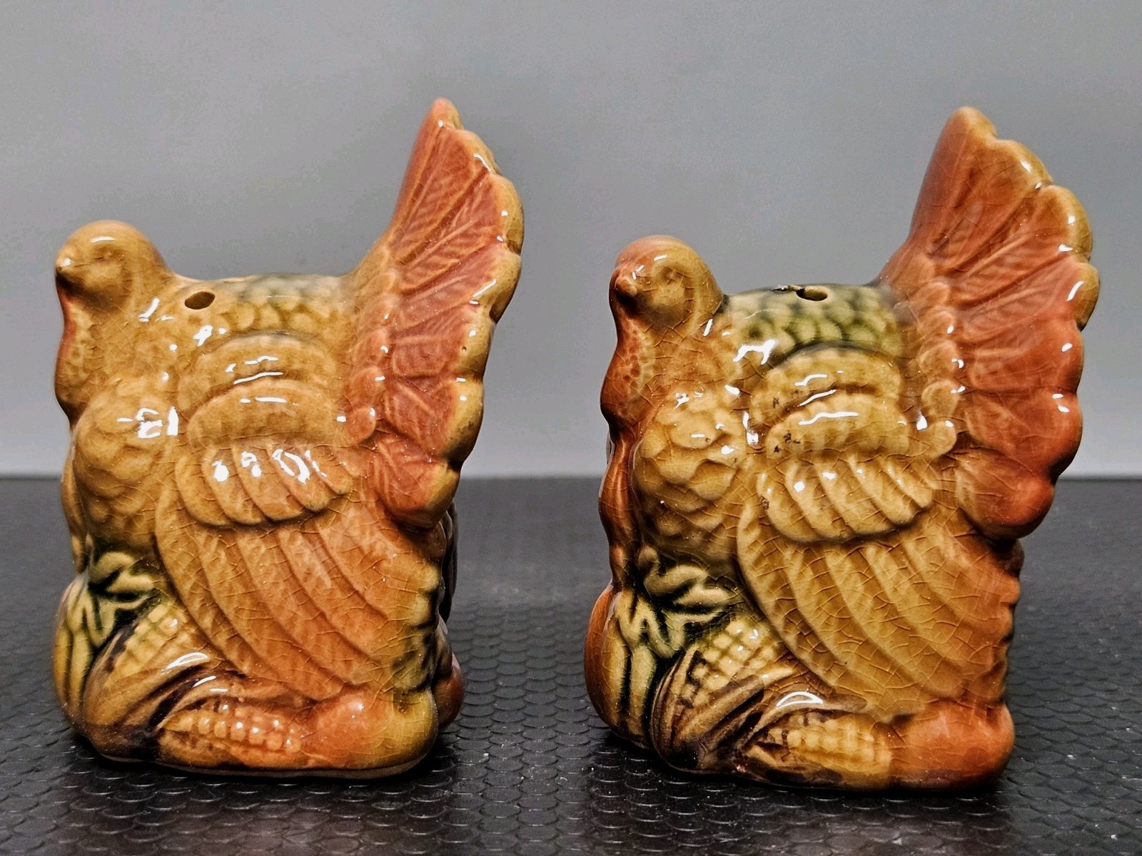 Thanksgiving Turkey Salt And Pepper Shakers Set- Home Accents
