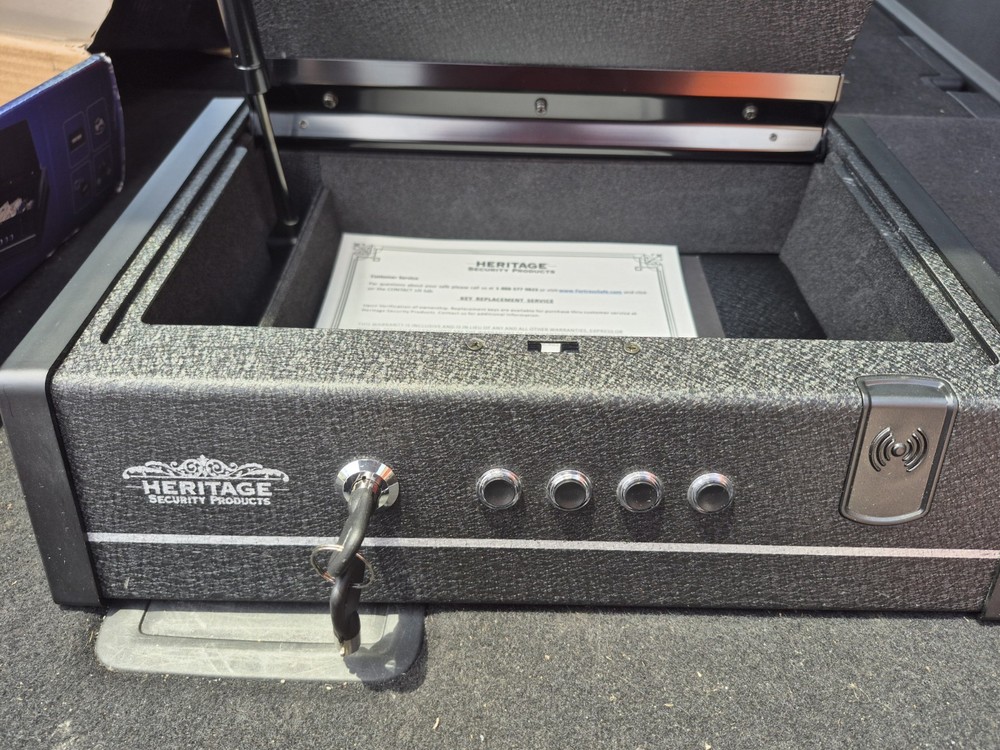 Heritage Quick Access Personal Safe RFID & Digital Lock – New in Box