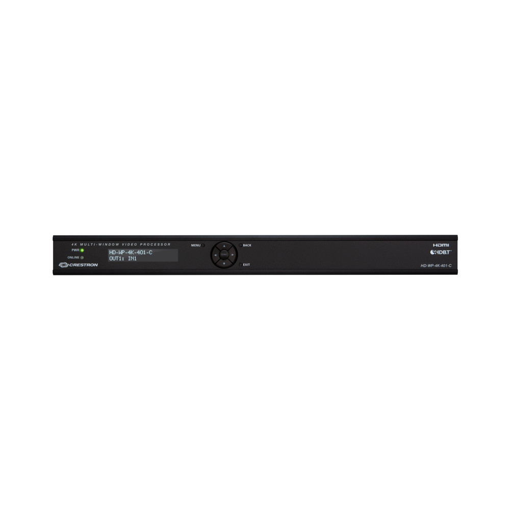 Crestron HD-WP-4K-401-C 4K Multi-Window Video Processor w/ HDBaseT, HDMI Outputs