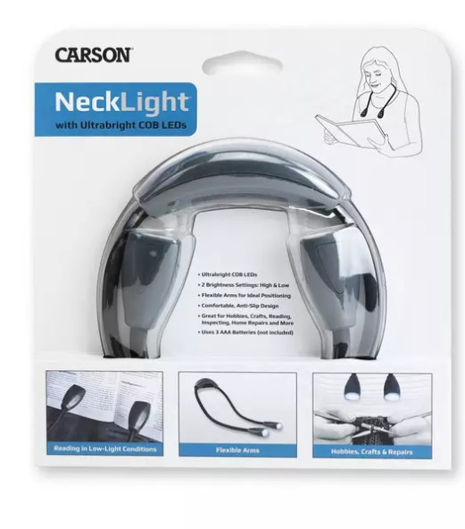 Carson Dual LED Neck Light New