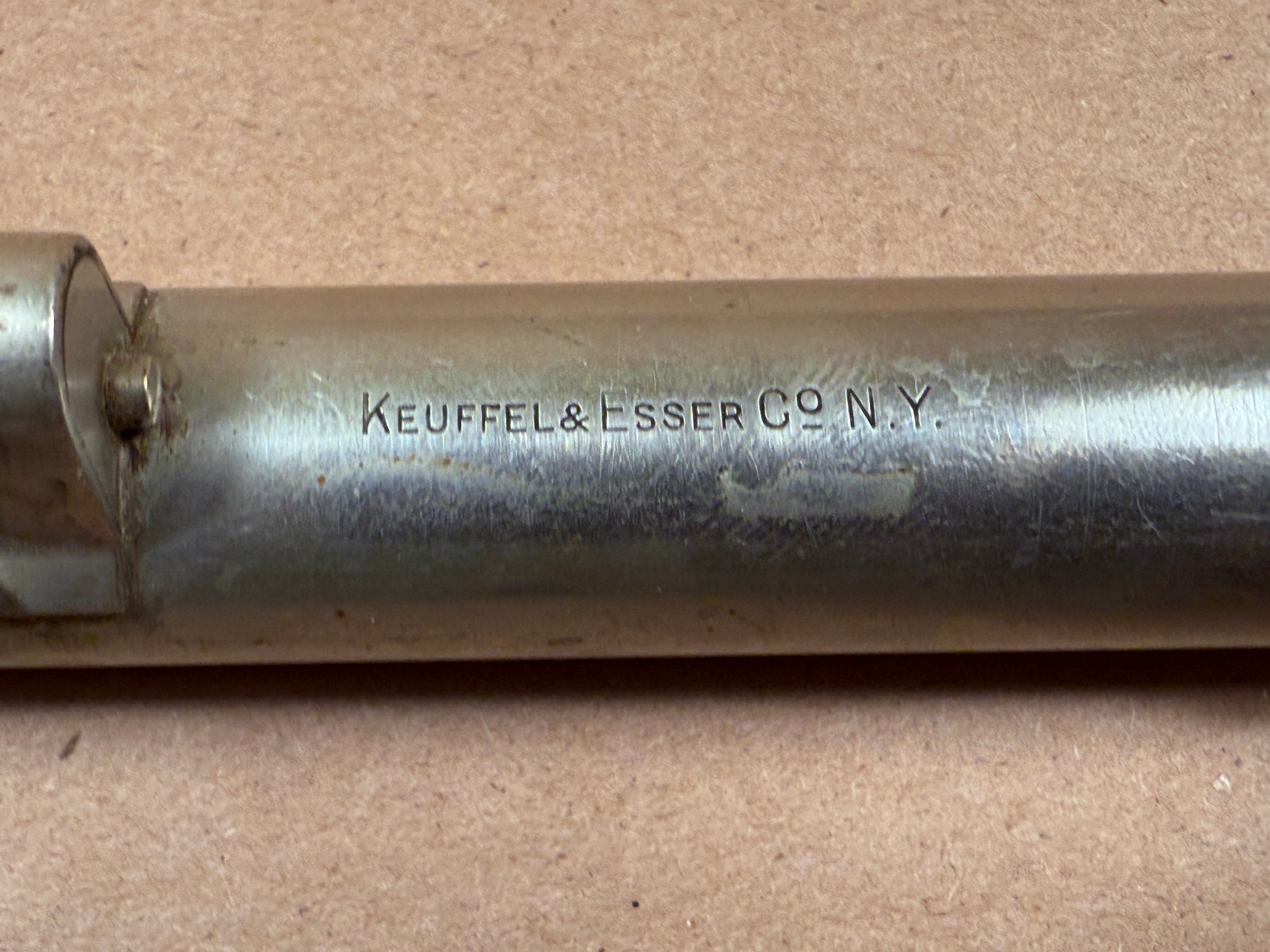 Vintage K&E Keuffel & Esser Hand Sight Level - Missing Lens