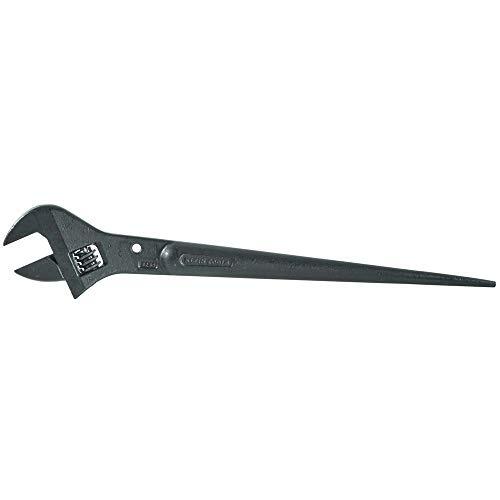 Klein Tools 3239 Adjustable-Head Construction Wrench, 16"