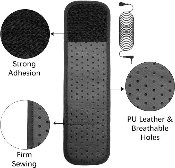 Grounding Wrist Strap, Earthing Therapy Wristband for Pain Relief with 15' Cord