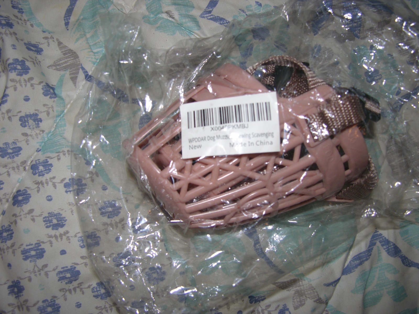 Lot of 4 Dog Muzzles -- 2x Baskerville sizes 4 & 3 -- 2x smaller size