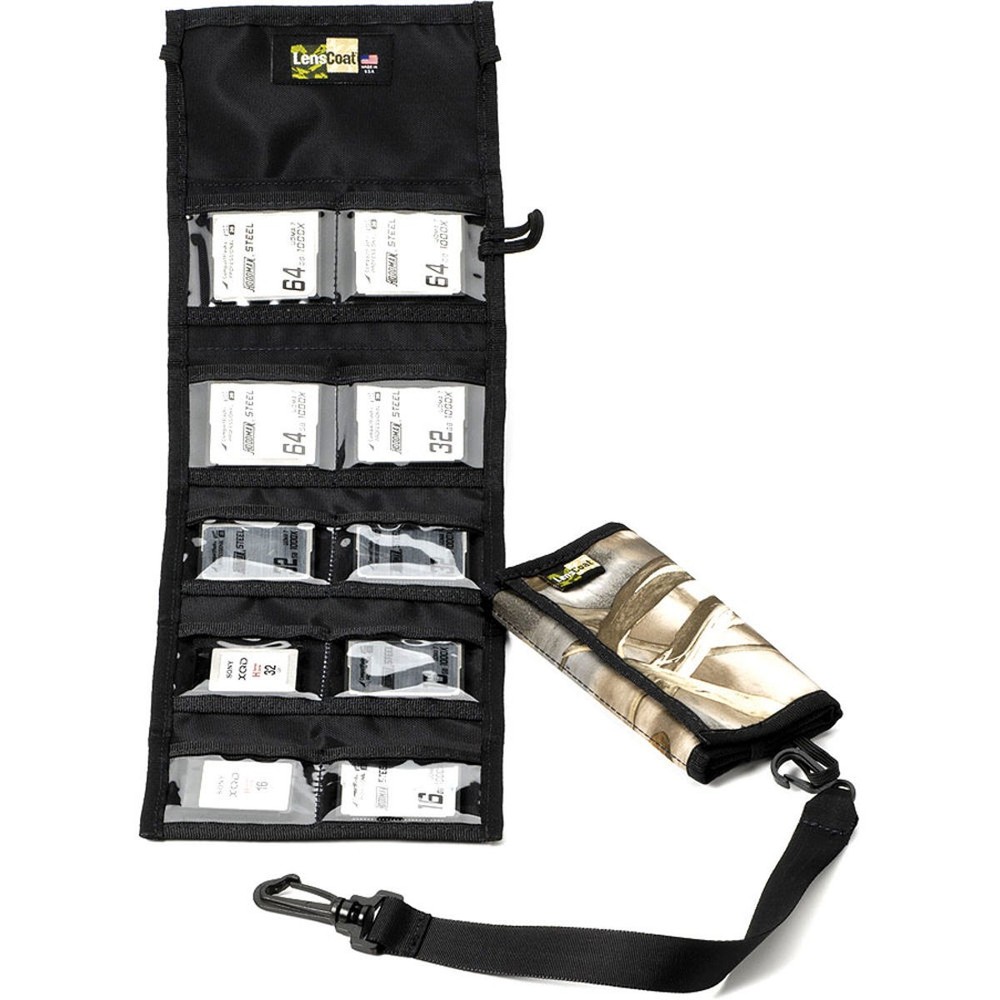 LensCoat CF10 Memory Card Wallet, Realtree Max4