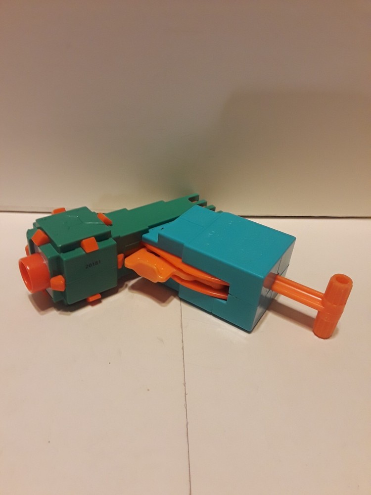 NERF Microshots Minecraft Guardian Blaster Works